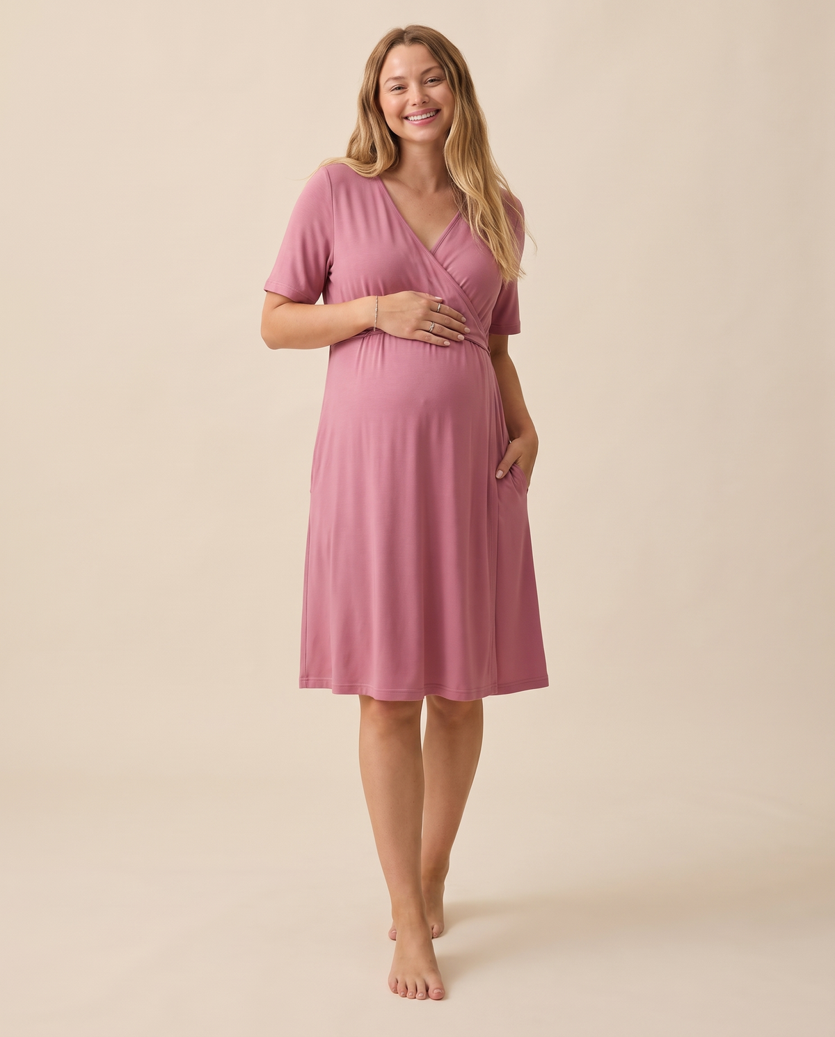 Luna Pregnancy-to-Postpartum Gown